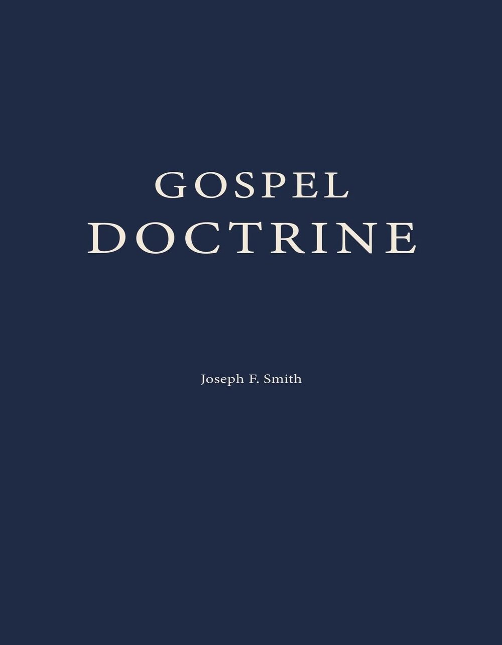 Gospel Doctrine cover